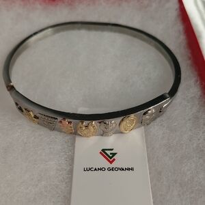 Silver and Gold Charm Bracelet